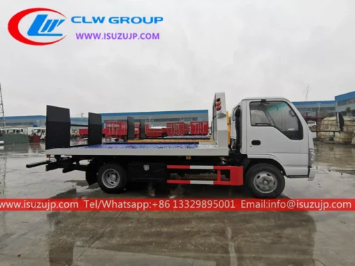 ISUZU 3 toneladang hydraulic wheel lift wrecker