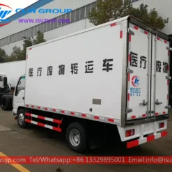 ISUZU 3 tonne medical waste collection vehicle