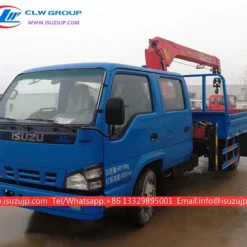ISUZU 3 tonne truck mounted crane for sale