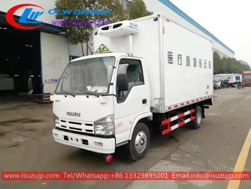 Ibinebenta ang ISUZU 3000kg medikal na trak ng transportasyon ng basura