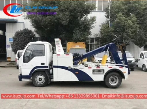 ISUZU 3000kg rotator รถบรรทุกพ่วงรื้อถอน