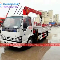 ISUZU 3000kg sany loader crane