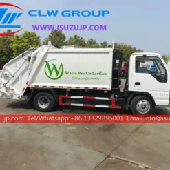 ISUZU 3cbm Mini mobile refuse compactor