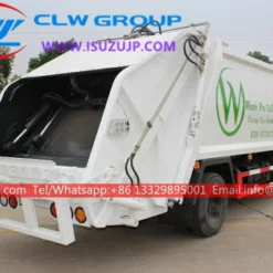ISUZU 3cbm Mini waste compactor vehicle