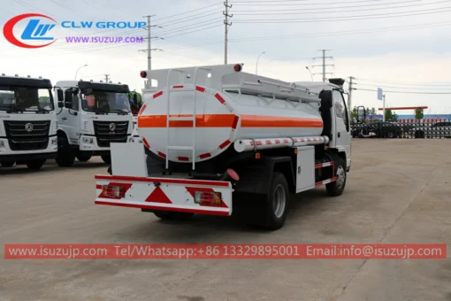 ISUZU 3cbm fuel pump dispenser trucks