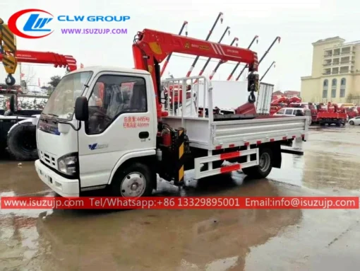 ISUZU 3mt sany kaku boom crane