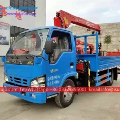 ISUZU 3mt small palfinger crane truck mounted