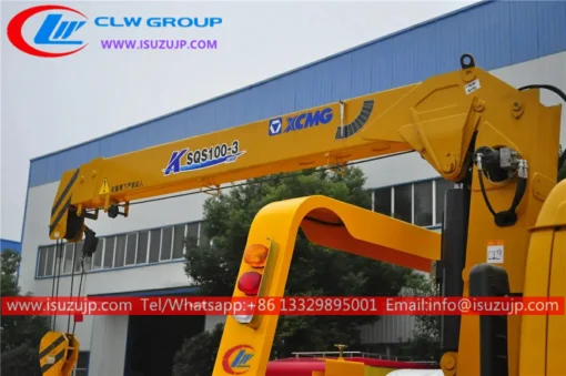 ISUZU 3mt wrecker tow crane lori