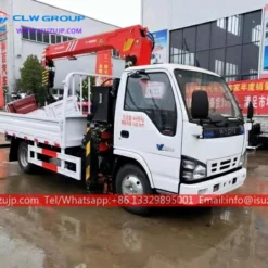 ISUZU 3t sany new truck crane