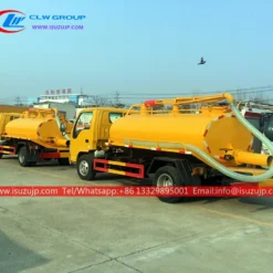 ISUZU 4 ton vacuum fecal trucks