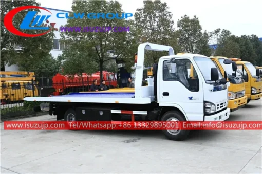 ISUZU 4K-ENGINE 3t recovery truck for sale