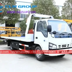 ISUZU 4K-ENGINE 3t tow truck flat bed