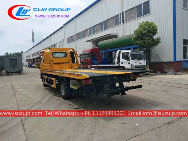 Isuzu Kv600 4 Ton Full Landed Type Recovery Wrecker Tow Truck Isuzu