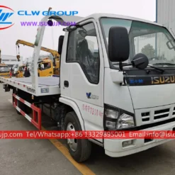 ISUZU 4t tilt slide recovery truck for sale