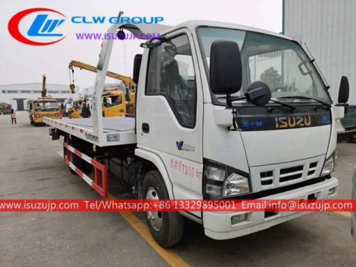 ISUZU 4t টিল্ট স্লাইড রিকভারি ট্রাক বিক্রয়ের জন্য