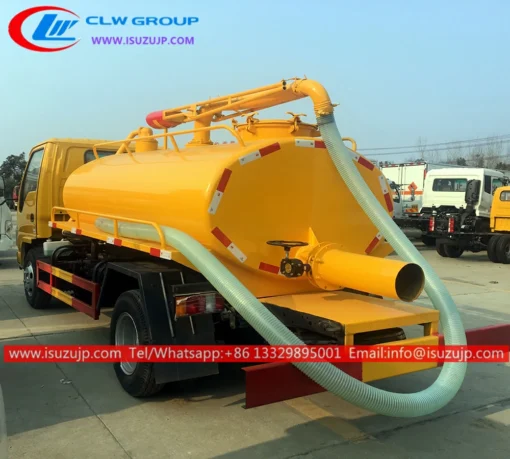 ISUZU 5 cubic meters fecal tank truck