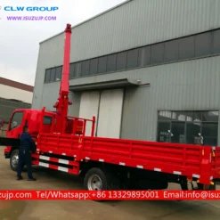 ISUZU 5 tonne mobile crane truck