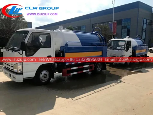 ISUZU 5000L sewer jetting trucks