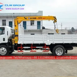 ISUZU 5000kg crane mini dump truck