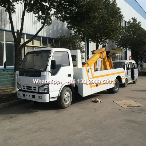 Camion de remorquage de rotateur d'ISUZU 5000kg