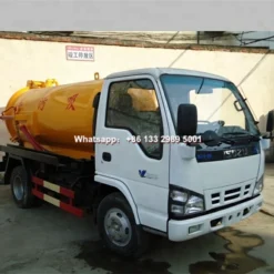ISUZU 5000liters sewage tank truck