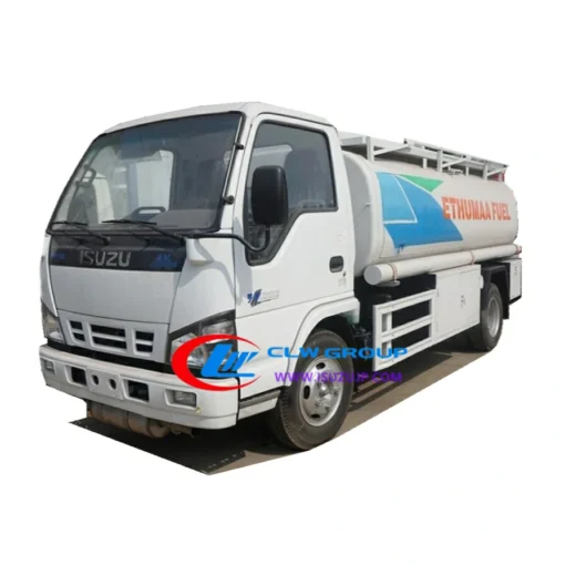 ISUZU 5cbm Pequeno caminhão bowser de óleo