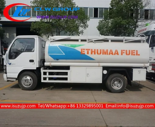 Bán xe tải chở dầu diesel ISUZU 5cbm