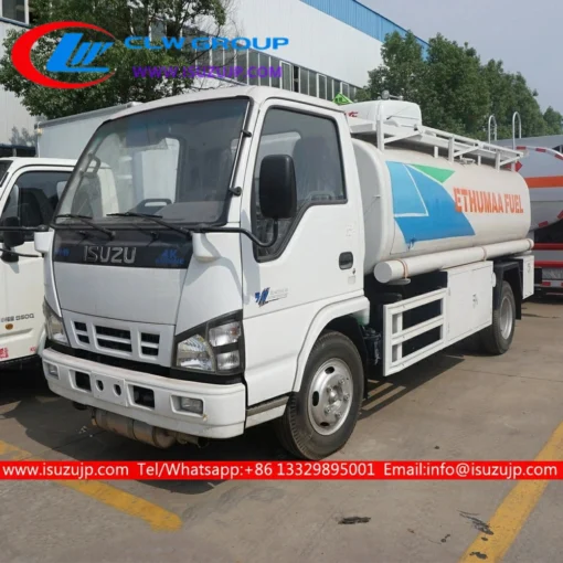 ISUZU 5cbm yakıt madeni kamyon