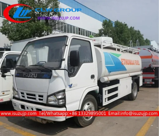 ISUZU 5cbm mobile fuel dispenser truck