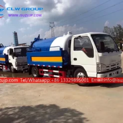 ISUZU 5cbm sewer flushing truck