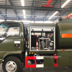 ISUZU 5m3 jet aviation fuel tanker refueler truck