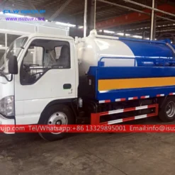 ISUZU 5m3 jetting sewage cleaner truck