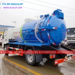 ISUZU 5m3 sewage pump trucks for sale