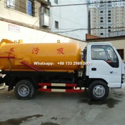 ISUZU 5m3 sewer tank truck