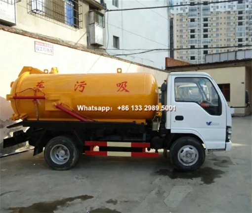 ISUZU 5m3 sewer tank truck