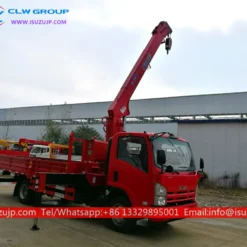 ISUZU 5mt boom crane truck mounted