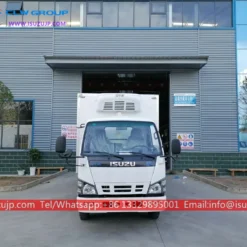 ISUZU 5mt medicine transport refrigerated truck