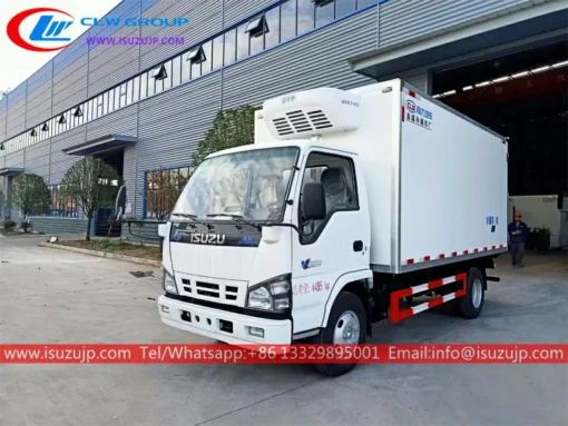 ISUZU 5t সবজি পরিবহন ফ্রিজার ট্রাক