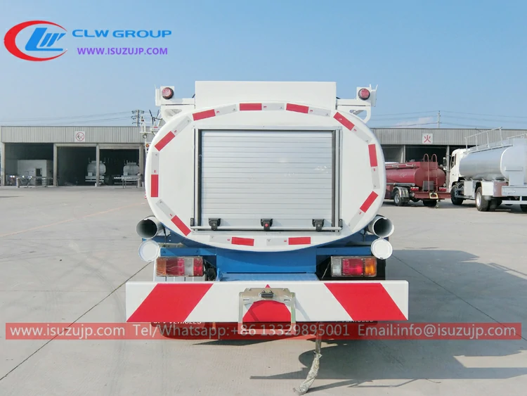 ISUZU 6 cubic meters mini fuel tanker truck