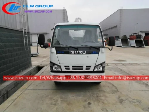 ISUZU 6 cubic meter vacuum tank pump truck