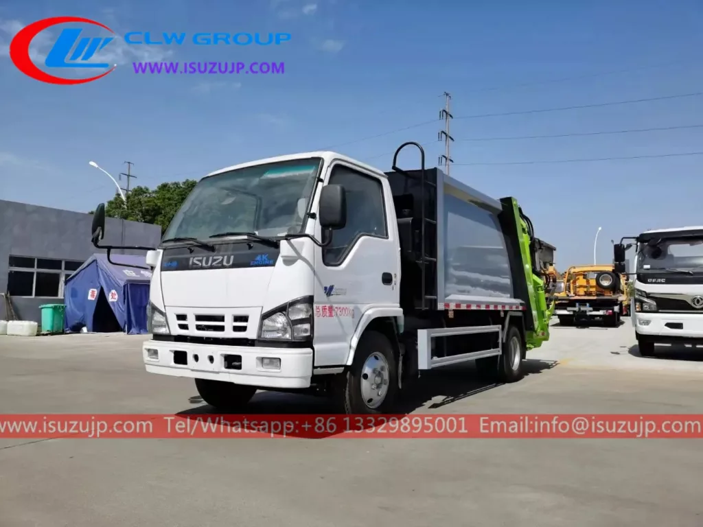 ISUZU 6 ton compact garbage truck