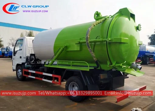 ISUZU 6 ton sewer suction truck