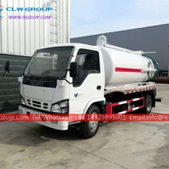 ISUZU 6000liters sewer cleaner truck