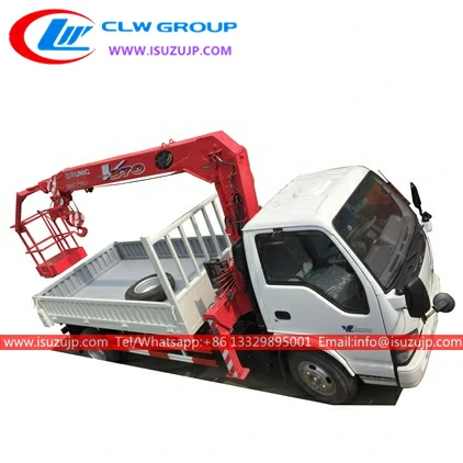 ISUZU 600P 4 toneladang mobile crane truck