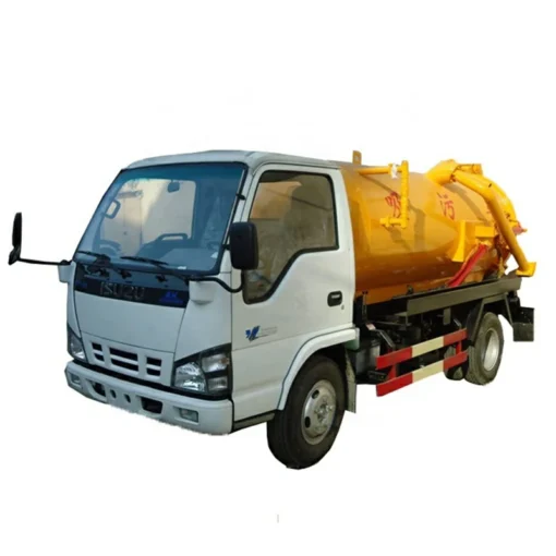 ISUZU 600P 5cbm شاحنة تصريف مياه الصرف الصحي