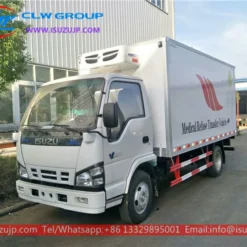 ISUZU 600P medical waste transport vehicle