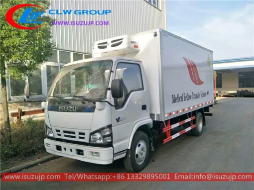 Veículo de transporte de resíduos médicos ISUZU 600P