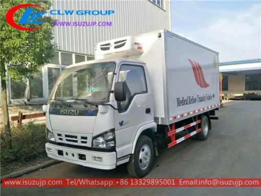 ISUZU 600P medical waste transport vehicle