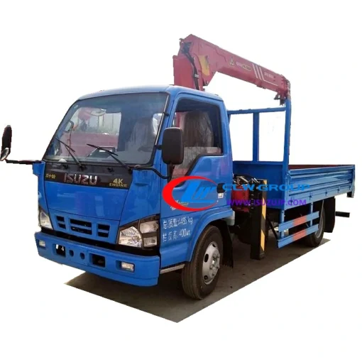 ISUZU 600P palfinger ထရပ်ကားငယ်သုံးဓာတ်လှေကား