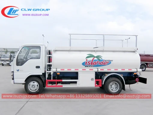 ISUZU 6cbm fuel dispenser truck